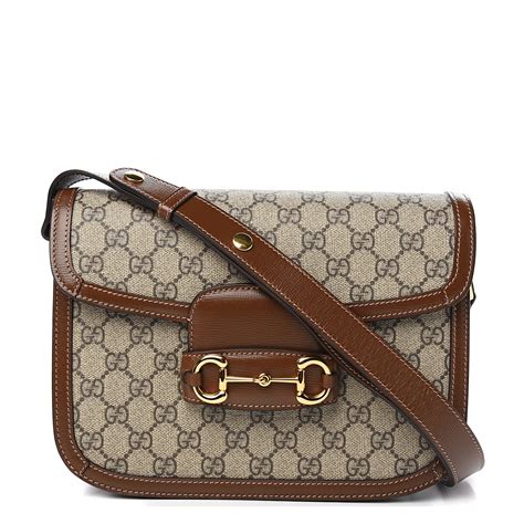 gucci supreme monogram tote|gucci pochette monogram shoulder bag.